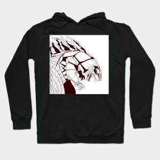 mechagodzilla gojira ecopop art Hoodie